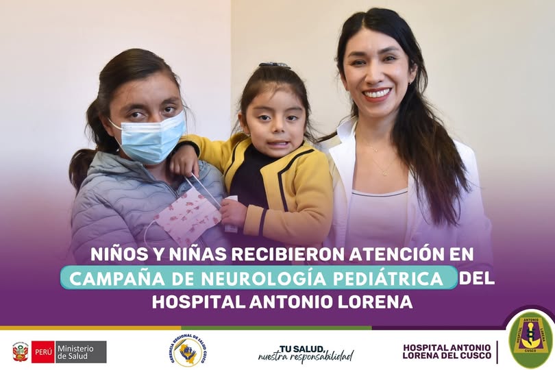 𝗡𝗜Ñ𝗢𝗦 𝗬 𝗡𝗜Ñ𝗔𝗦 𝗥𝗘𝗖𝗜𝗕𝗜𝗘𝗥𝗢𝗡 𝗔𝗧𝗘𝗡𝗖𝗜Ó𝗡 𝗘𝗡 𝗖𝗔𝗠𝗣𝗔Ñ𝗔 𝗗𝗘 𝗡𝗘𝗨𝗥𝗢LO𝗚𝗜𝗔 𝗣𝗘𝗗𝗜Á𝗧𝗥𝗜𝗖𝗔 𝗗𝗘𝗟 𝗛𝗢𝗦𝗣𝗜𝗧𝗔𝗟 𝗔𝗡𝗧𝗢𝗡𝗜𝗢 𝗟𝗢𝗥𝗘𝗡𝗔