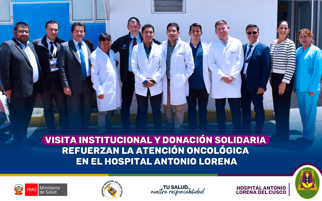 𝗩𝗜𝗦𝗜𝗧𝗔 𝗜𝗡𝗦𝗧𝗜𝗧𝗨𝗖𝗜𝗢𝗡𝗔𝗟 𝗬 𝗗𝗢𝗡𝗔𝗖𝗜Ó𝗡 𝗦𝗢𝗟𝗜𝗗𝗔𝗥𝗜𝗔 𝗥𝗘𝗙𝗨𝗘𝗥𝗭𝗔𝗡 𝗟𝗔 𝗔𝗧𝗘𝗡𝗖𝗜Ó𝗡 𝗢𝗡𝗖𝗢𝗟Ó𝗚𝗜𝗖𝗔 𝗘𝗡 𝗘𝗟 𝗛𝗢𝗦𝗣𝗜𝗧𝗔𝗟 𝗔𝗡𝗧𝗢𝗡𝗜𝗢 𝗟𝗢𝗥𝗘𝗡𝗔